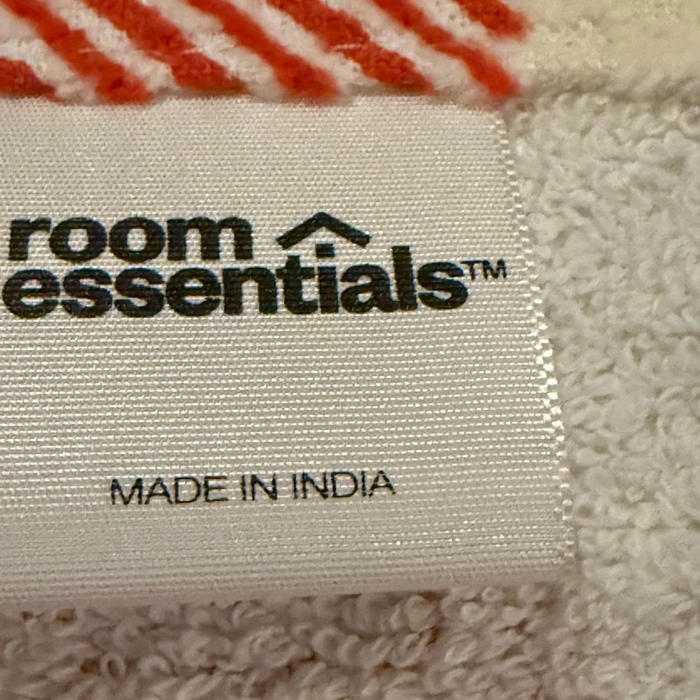 ROOM ESSENTIALS Red and Blue Checkered 6 Foot Beach Towels (SET OF 3)